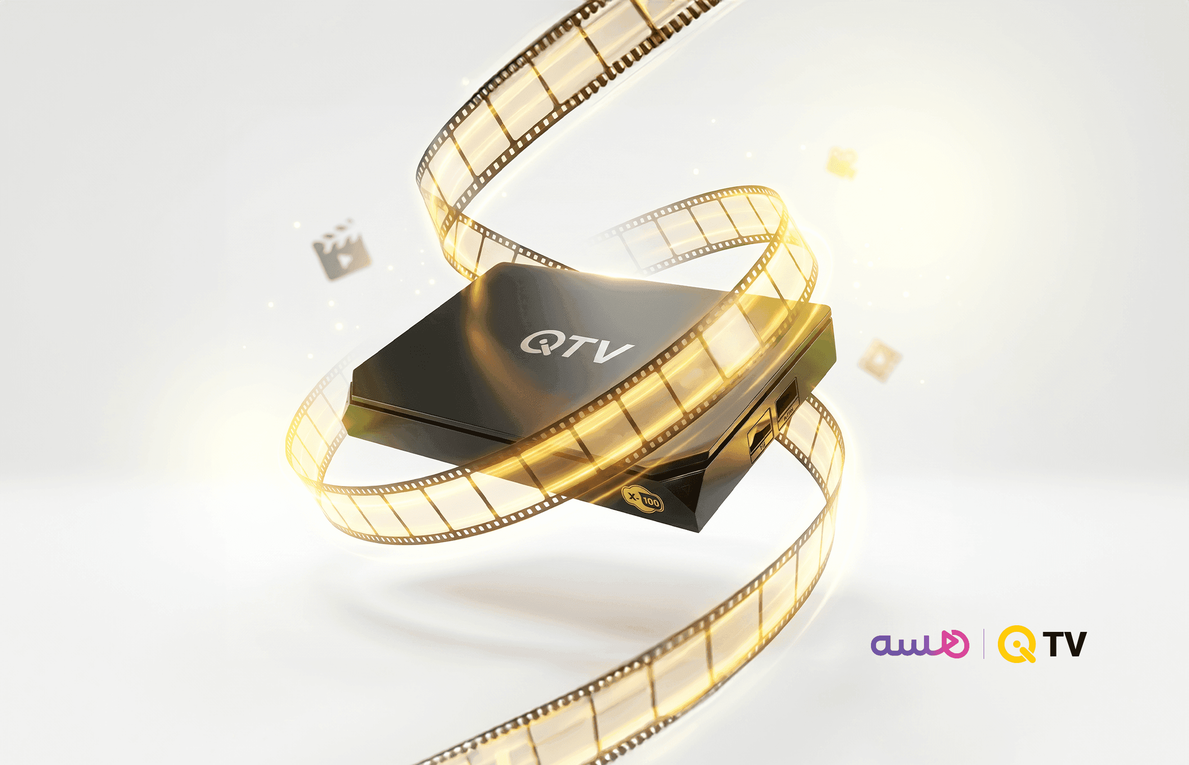 جهاز QiTv + اشتراك 3 اشهر